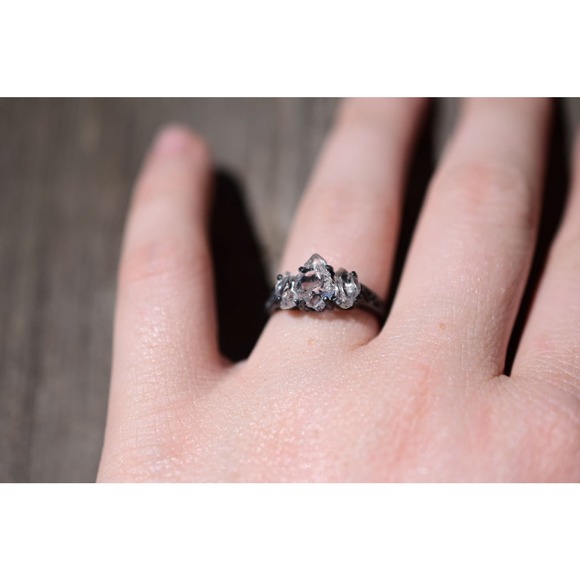 Elegant Marquise Cut Engagement Ring with Side Accents - Picture 6 of 10